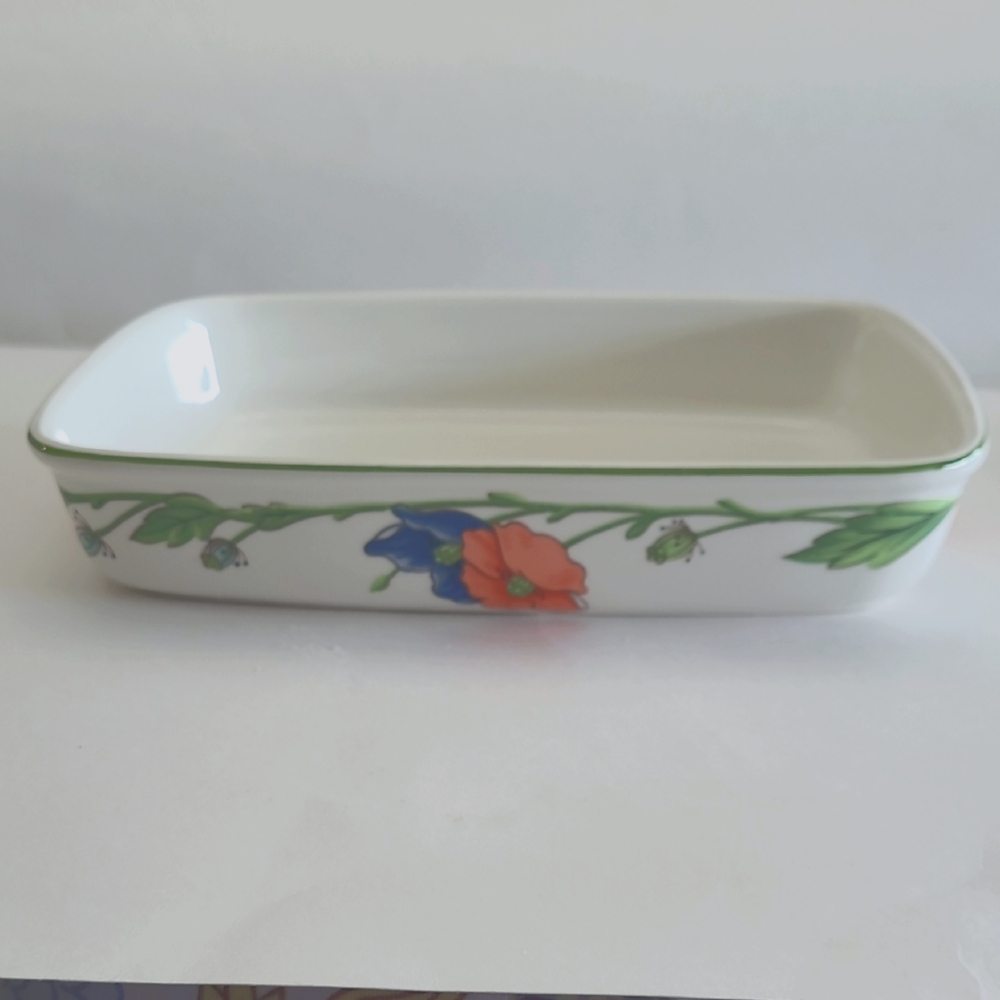 Villeroy & Boch Floral Ceramic Roaster